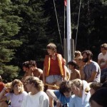 The 'quins looking on with despair at another Sunday loss - circa 1983