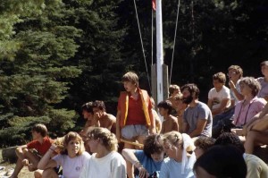 The 'quins looking on with despair at another Sunday loss - circa 1983